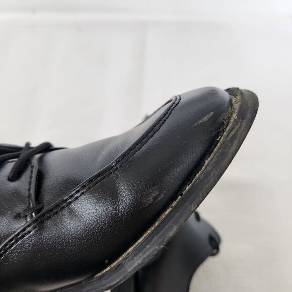 Sonoma Alexander Black Lace Up Dress Shoes Memory Foam Boys Size 12 M - Picture 9 of 12